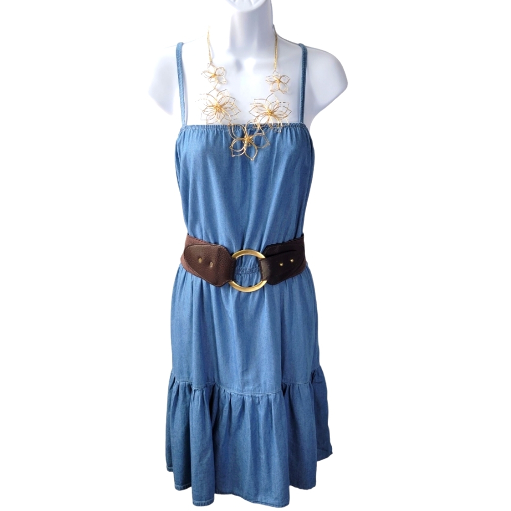 Urban Bliss (Asos) Denim Mini dress Sz 16